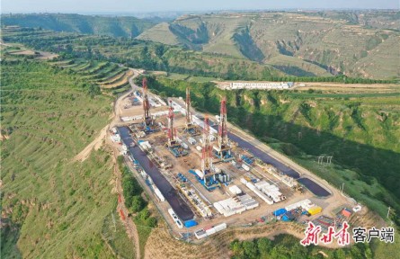 甘肅慶陽：長慶油田建成亞洲陸上最大頁巖油水平井平臺(tái)