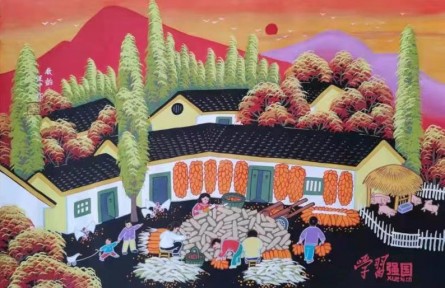 慶中國(guó)農(nóng)民豐收節(jié)，逛強(qiáng)國(guó)城，看農(nóng)民畫