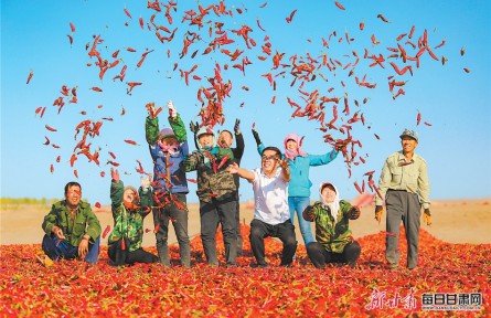 甘肅：大地披彩衣 共慶豐收年