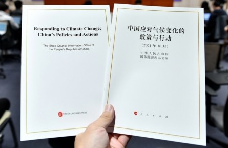 中國應(yīng)對氣候變化的政策與行動
