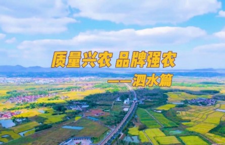 山東濟寧泗水縣：強化品牌農業(yè)建設 助力鄉(xiāng)村振興