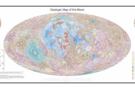 世界首幅1∶250萬月球全月地質圖完成