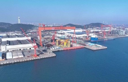 深遠海浮式風電平臺 deep-sea floating wind power platform