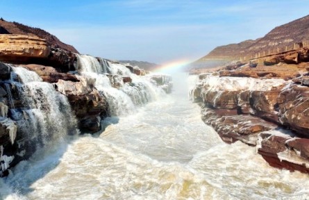 聽(tīng)！終于聽(tīng)到壺口冰瀑震撼新年原聲