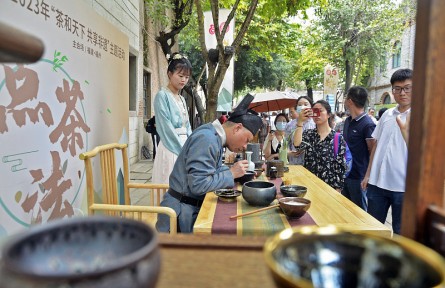 “國際茶日”品中國茶香茶韻