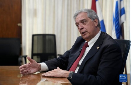 烏拉圭畜牧業(yè)、農(nóng)業(yè)和漁業(yè)部長(zhǎng)費(fèi)爾南多·馬托斯：“一帶一路”倡議縮短了烏拉圭和中國之間的距離