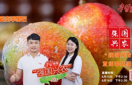 盛夏炎炎，鮮果相伴，“強國興農(nóng)”直播帶貨活動繼續(xù)與您相約