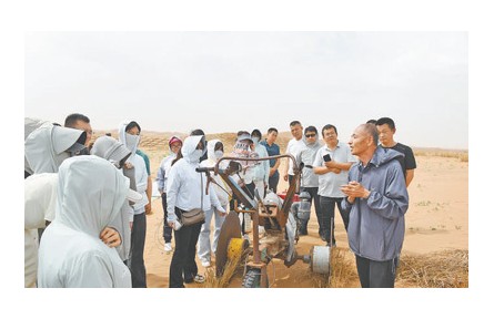 扎根一線34年，科學(xué)治沙百萬畝——記全國(guó)防沙治沙先進(jìn)個(gè)人、寧夏中衛(wèi)國(guó)有林場(chǎng)治沙專家唐希明