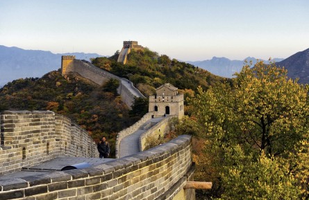 北京延慶：絢麗！長(zhǎng)城秋色大片來(lái)啦
