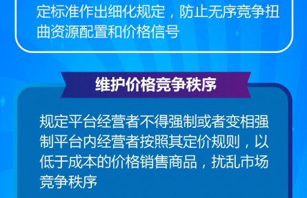 《互聯(lián)網(wǎng)平臺(tái)價(jià)格行為規(guī)則（征求意見(jiàn)稿）》如何規(guī)范經(jīng)營(yíng)者價(jià)格競(jìng)爭(zhēng)行為？
