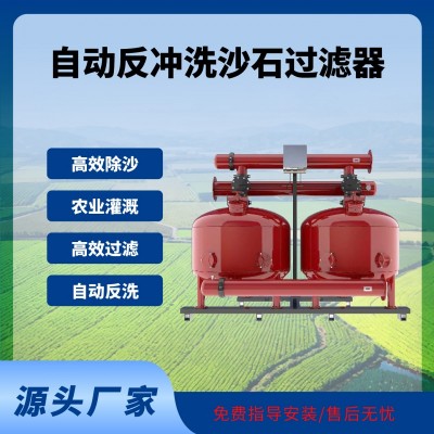 自動(dòng)反沖洗沙石過濾器沉沙過濾器農(nóng)業(yè)灌溉