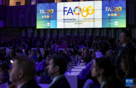 聯(lián)合國(guó)糧農(nóng)組織舉行世界糧食日暨成立80周年慶?；顒?dòng)