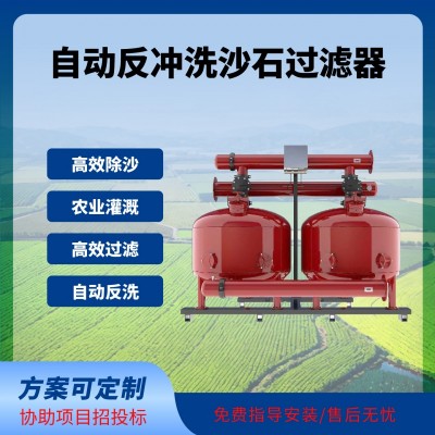自動反沖洗沙石過濾器沉沙過濾器農(nóng)業(yè)灌溉