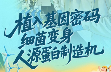 植入“基因密碼” 細(xì)菌變身“人源蛋白制造機(jī)”